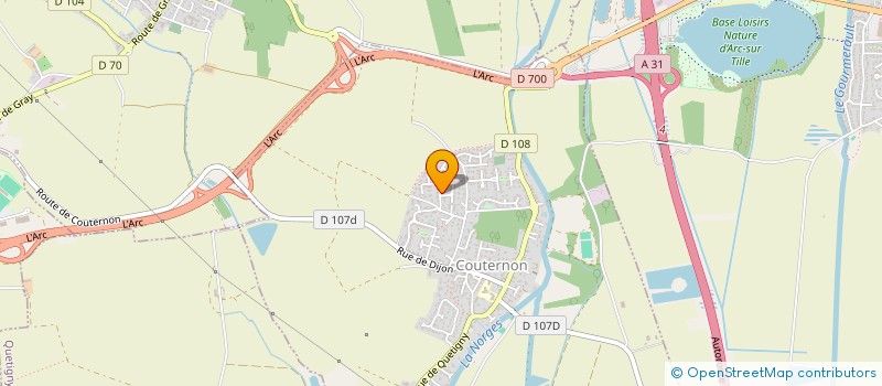 localisation de l'entreprise SARO  COUTERNON