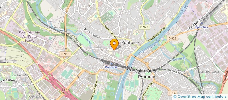 localisation de l'entreprise SARO à PONTOISE