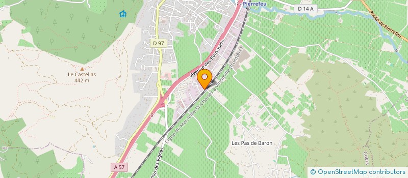 localisation de l'entreprise SAROCA à CUERS