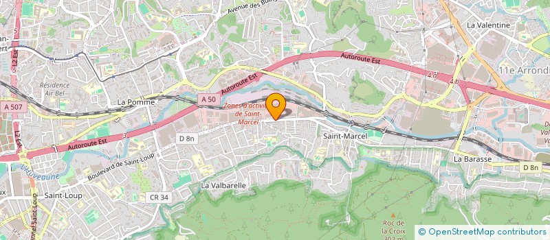 localisation de l'entreprise SAROCK INVEST  GARDANNE