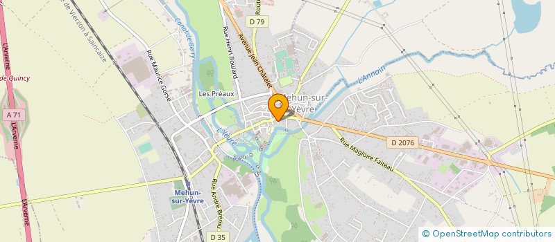 localisation de l'entreprise SAROLAC UNIVERSAL ARM'S  MEHUN-SUR-YEVRE