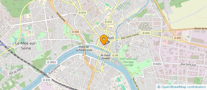 localisation de l'entreprise SAROMADIS à MELUN