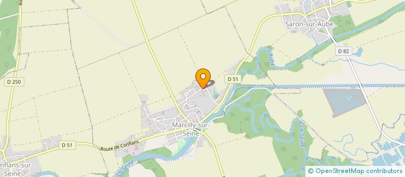 localisation de l'entreprise SARON ENERGIE  MARCILLY-SUR-SEINE