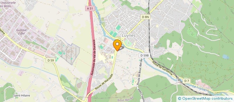 localisation de l'entreprise SAROSH à AIX-EN-PROVENCE