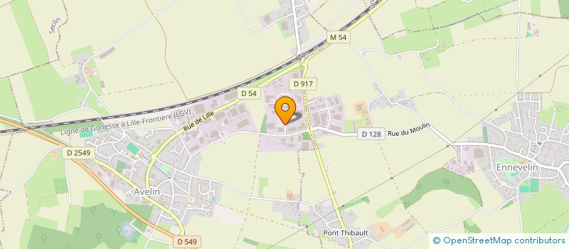 localisation de l'entreprise SAROW  AVELIN