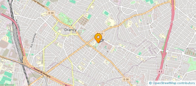 localisation de l'entreprise SAROYA à DRANCY