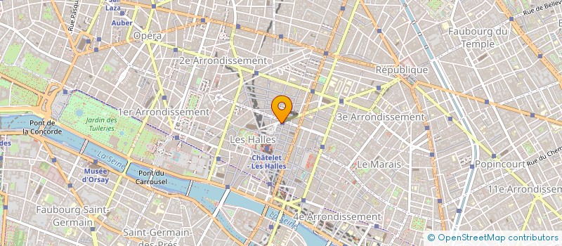 localisation de l'entreprise SAROYAN à PARIS