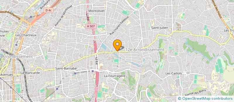 localisation de l'entreprise SAROYAN FLEURS à MARSEILLE