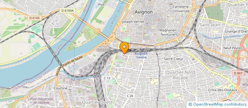 localisation de l'entreprise SARPAS  AVIGNON