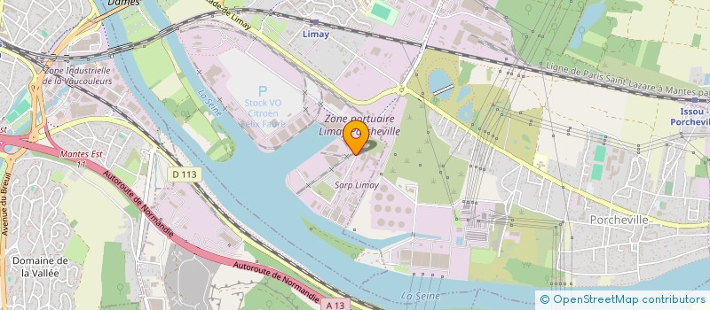 localisation de l'entreprise SARPI HAZARDOUS WASTE SERVICES HOLDING  LIMAY