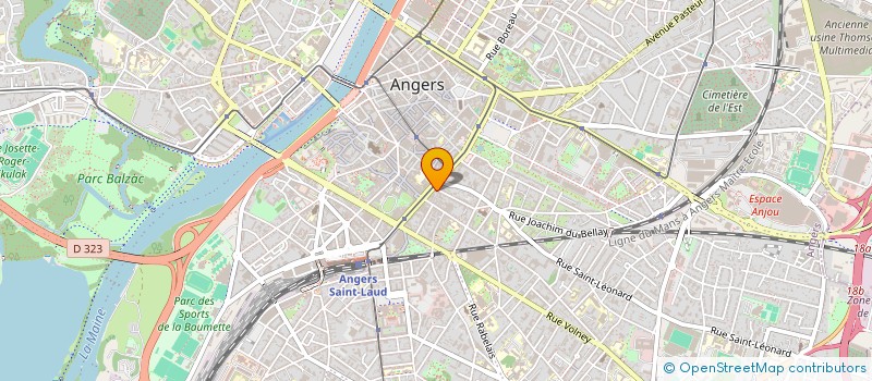 localisation de l'entreprise SARPIG à ANGERS