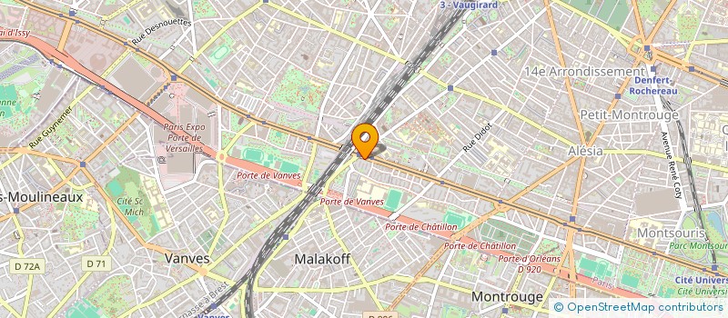 localisation de l'entreprise SARR CHECKOU OMAR SARL  PARIS