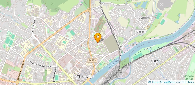 localisation de l'entreprise SARRA & CO à THIONVILLE