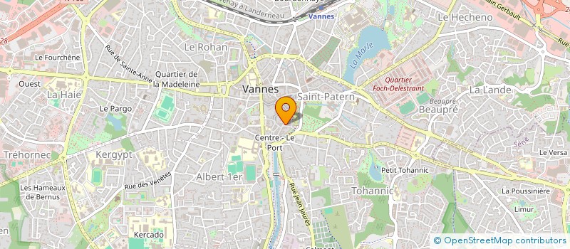 localisation de l'entreprise SARRA SAIN à VANNES