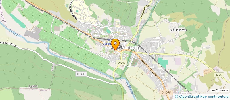 localisation de l'entreprise SARRADON LIOTARD OLMOS PASQUINI  LARAGNE-MONTEGLIN