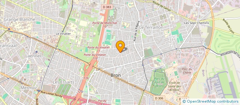 localisation de l'entreprise SARRAIL  LYON