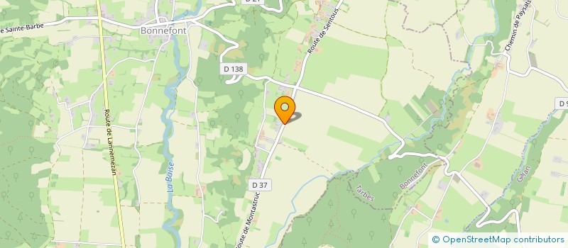 localisation de l'entreprise SARRAMEA CLAUDETTE  BONNEFONT