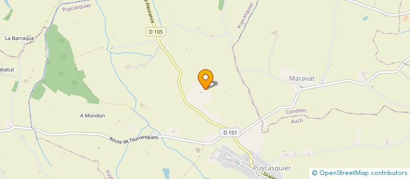 localisation de l'entreprise SARRANTAISE DES TRAVAUX PUBLIC à SARRANT