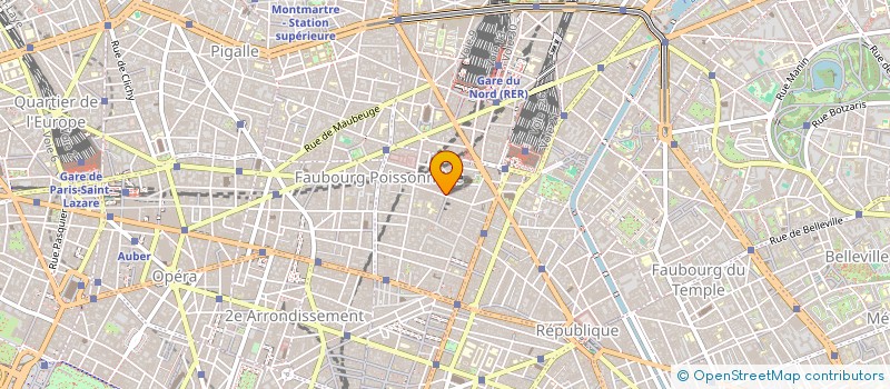 localisation de l'entreprise SARRASIN FILM  PARIS