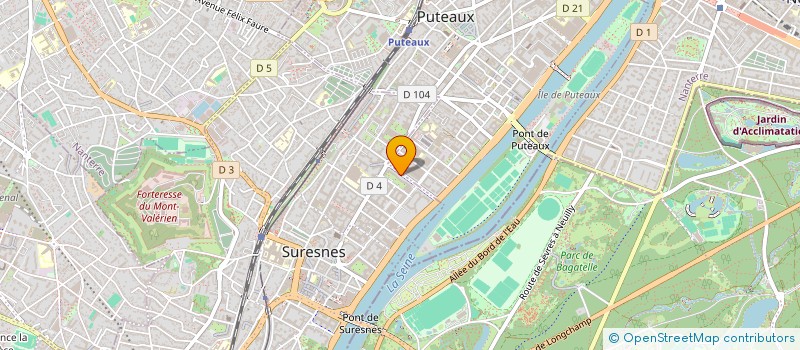 localisation de l'entreprise SARRASIN NOISETTE à SURESNES