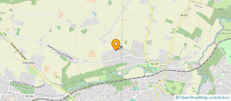 localisation de l'entreprise SARRAZIN  PIBRAC
