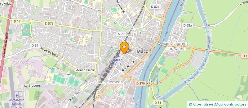localisation de l'entreprise SARRAZIN BOURGOGNE DISTRIBUTION à MACON