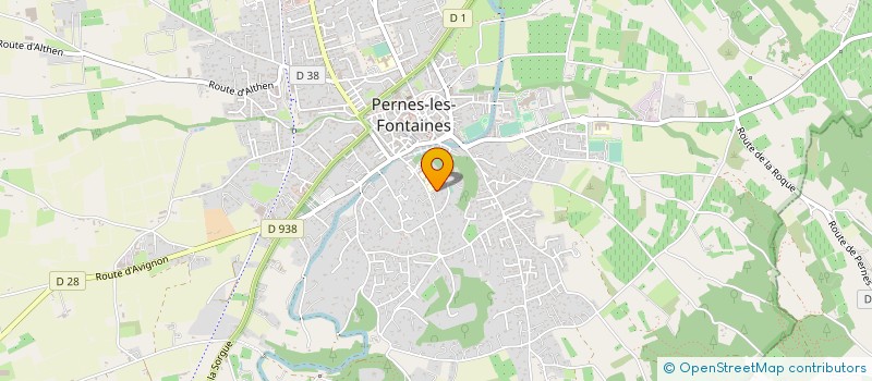 localisation de l'entreprise SARRAZIN BOXE LOISIR à PERNES-LES-FONTAINES