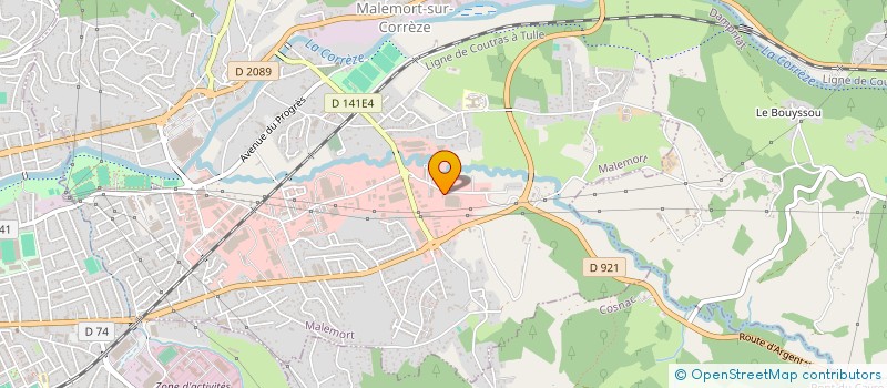 localisation de l'entreprise SARRAZIN-COUTAL ENTREPRISE  MALEMORT