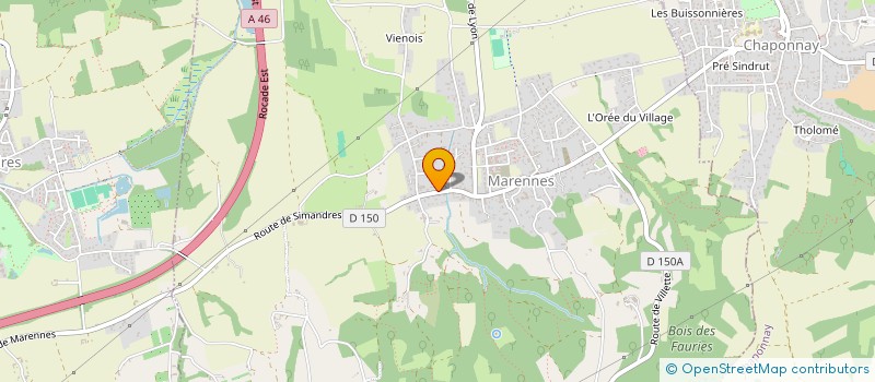 localisation de l'entreprise SARRAZIN DESIGN à MARENNES