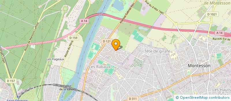 localisation de l'entreprise SARRE INVEST  MONTESSON