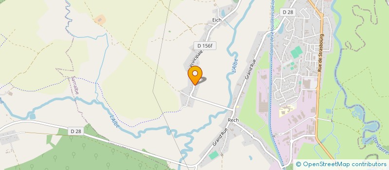 localisation de l'entreprise SARREGUEMINES BADMINTON CLUB  WILLERWALD