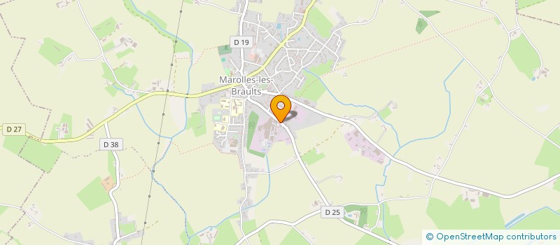 localisation de l'entreprise SARREL PNA à MAROLLES-LES-BRAULTS