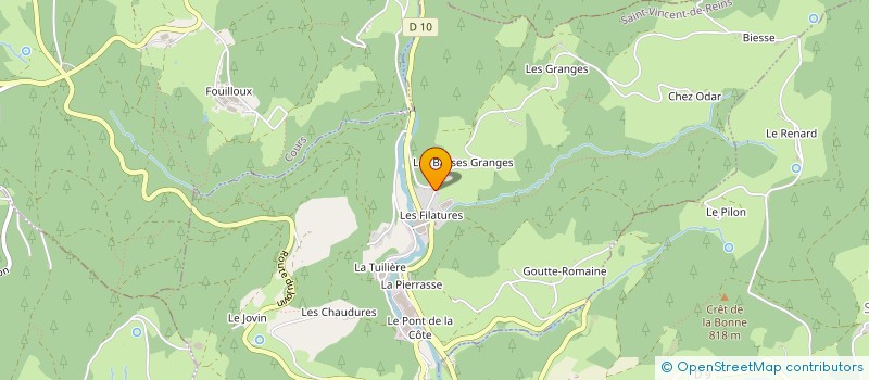 localisation de l'entreprise SARREP  COURS