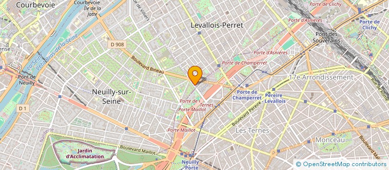 localisation de l'entreprise SARRET FAMILY à LEVALLOIS-PERRET
