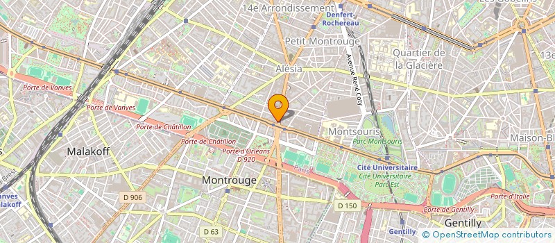 localisation de l'entreprise SARRETTE  PARIS