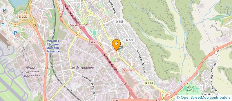 localisation de l'entreprise SARRIETTE ET ORIGAN à VITROLLES