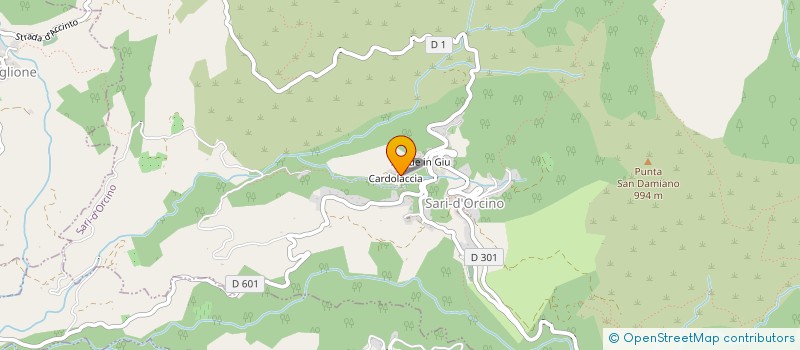 localisation de l'entreprise SARROLA TRANSPORTS à SARI-D ORCINO