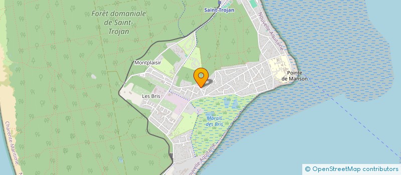 localisation de l'entreprise SARROTEL à SAINT-TROJAN-LES-BAINS
