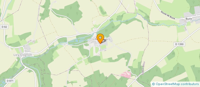 localisation de l'entreprise SARROUY GESTION à MONTHIERS