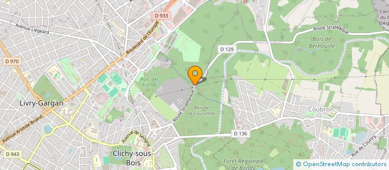 localisation de l'entreprise SARROUY TRANSPORTS à LIVRY-GARGAN