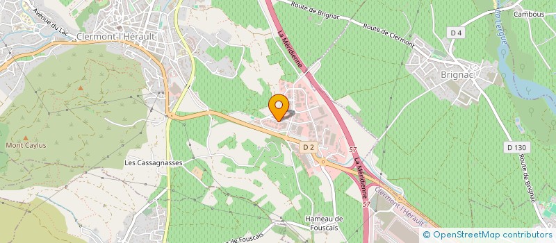 localisation de l'entreprise SARRUT à CLERMONT-L'HERAULT