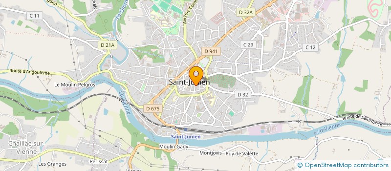 localisation de l'entreprise SART SCATIGNA à SAINT-JUNIEN