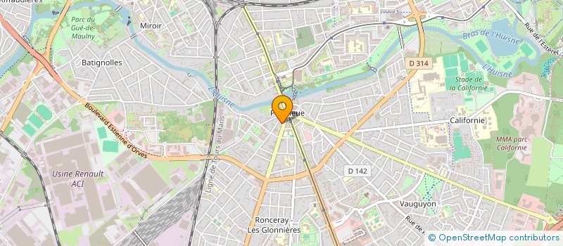 localisation de l'entreprise SARTEL THD  MULSANNE