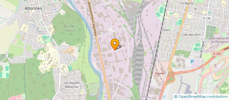 localisation de l'entreprise SARTH'ESCALIERS  LE MANS