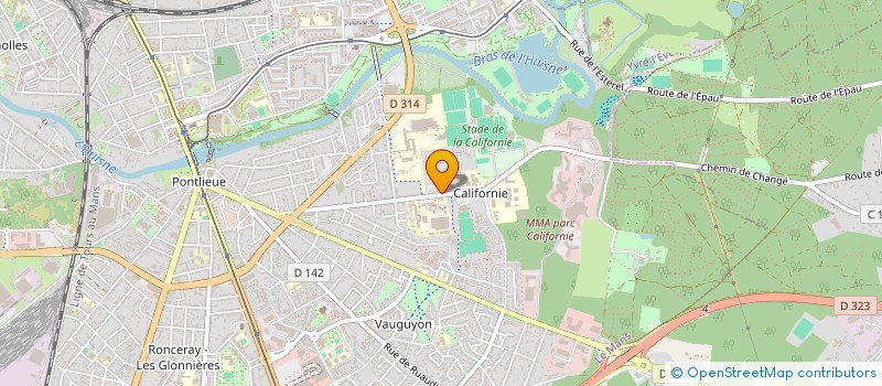 localisation de l'entreprise SARTH ESTHETIQUE FORMATIONS à LE MANS