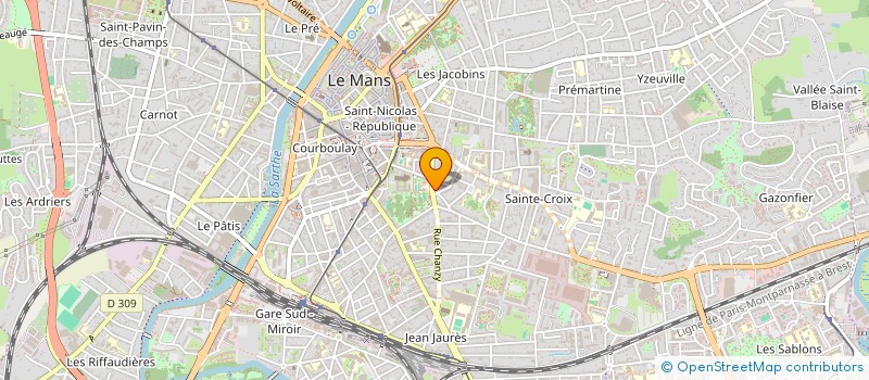 localisation de l'entreprise SARTHE CONCEPT  LE MANS