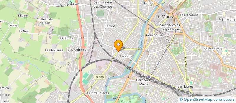 localisation de l'entreprise SARTHE EMAILLAGE à LE MANS