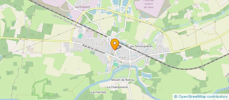 localisation de l'entreprise SARTHE FRUITS DEVELOPPEMENT à VAAS