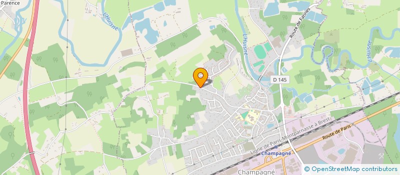 localisation de l'entreprise SARTHE GRAND PRIX HERITAGE  CHAMPAGNE