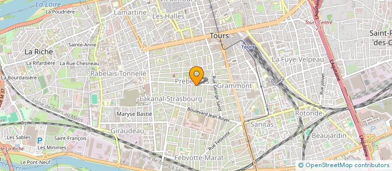 localisation de l'entreprise SARTHE LOTISSEMENT à TOURS